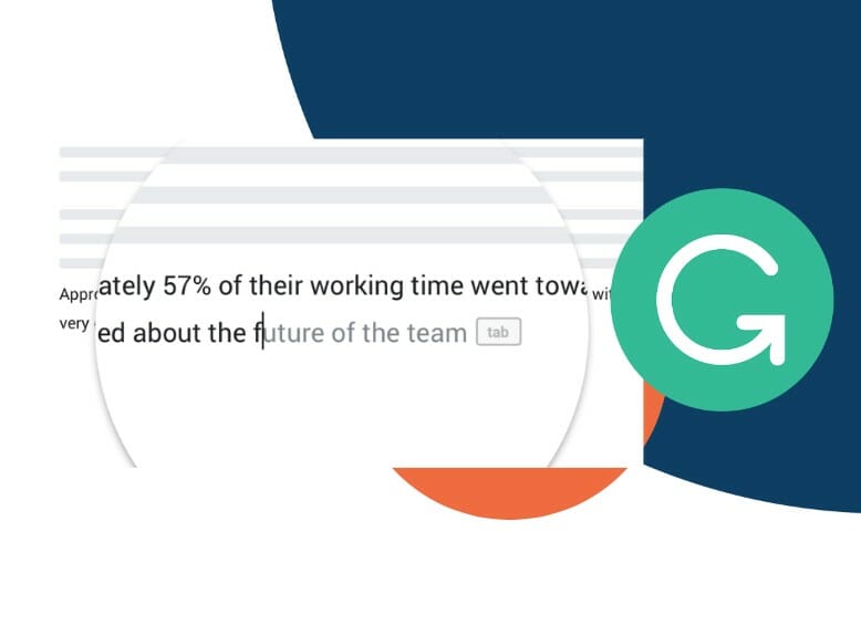 example of how Grammarly ai system works